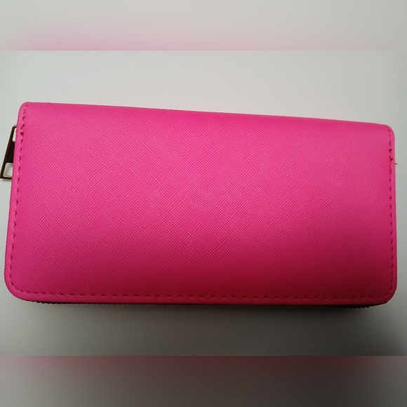 NWOT Paris Eiffel Tower Pink Wallet - Picture 5 of 7